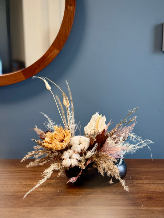 Bohemian Dried floral display - Medium
