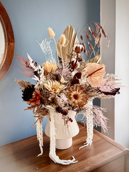 Bohemian Dried floral display - Large