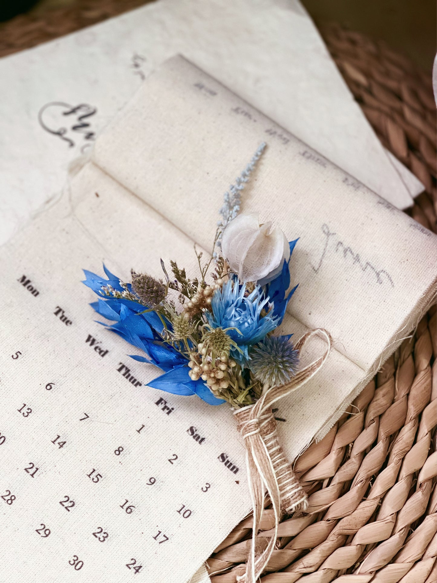 Dried Flower Boutonnieres