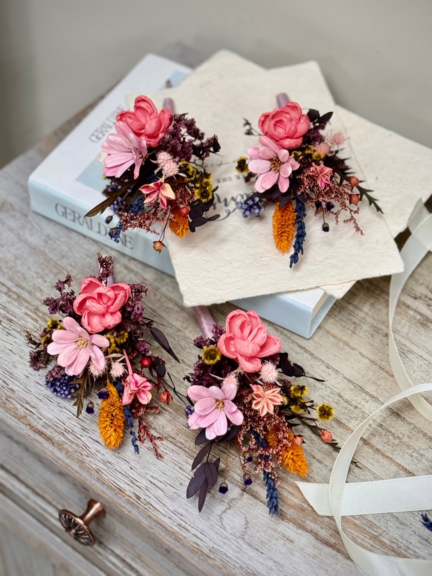 Dried Flower Boutonnieres