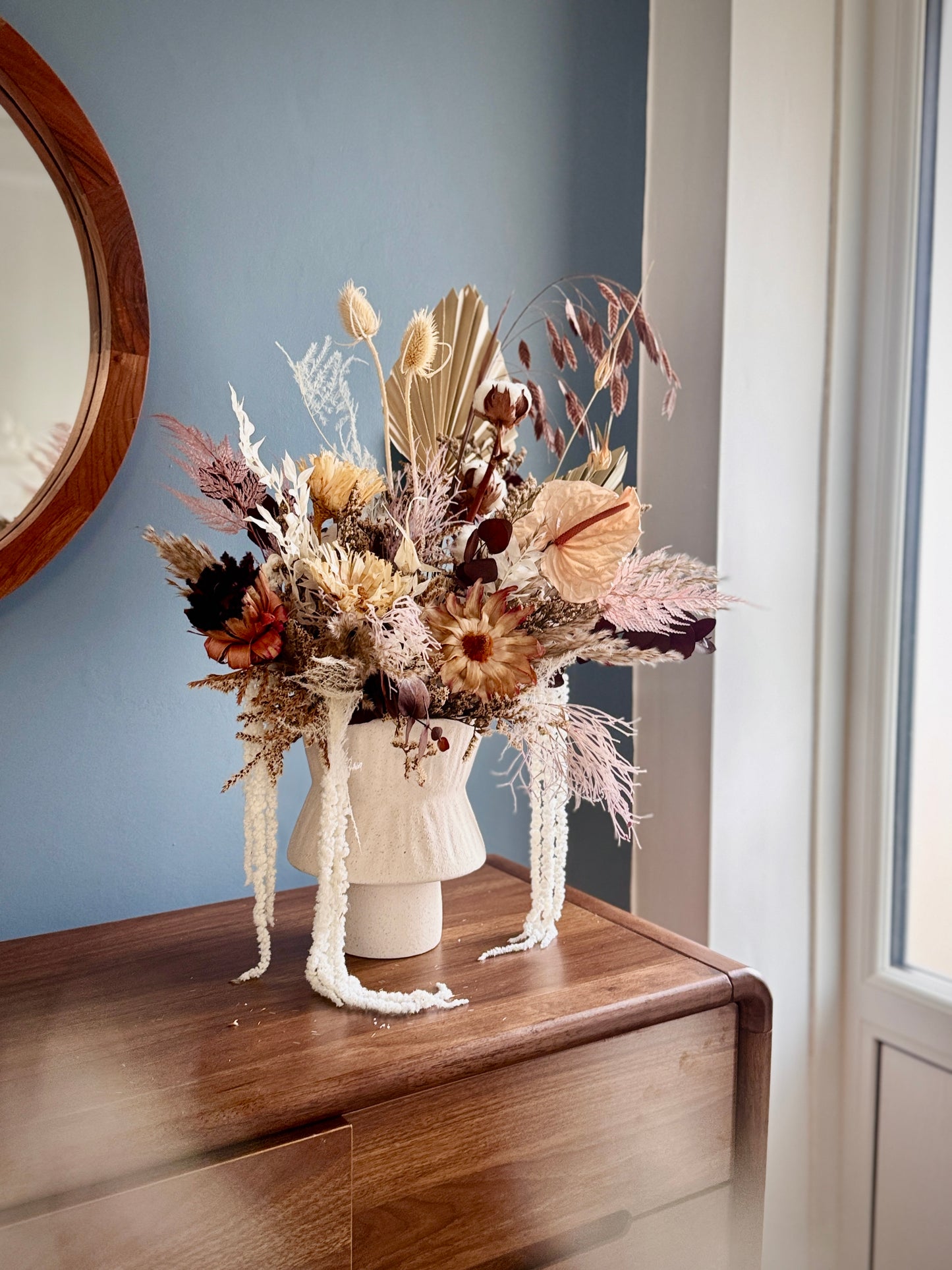 Bohemian Dried floral display - Large