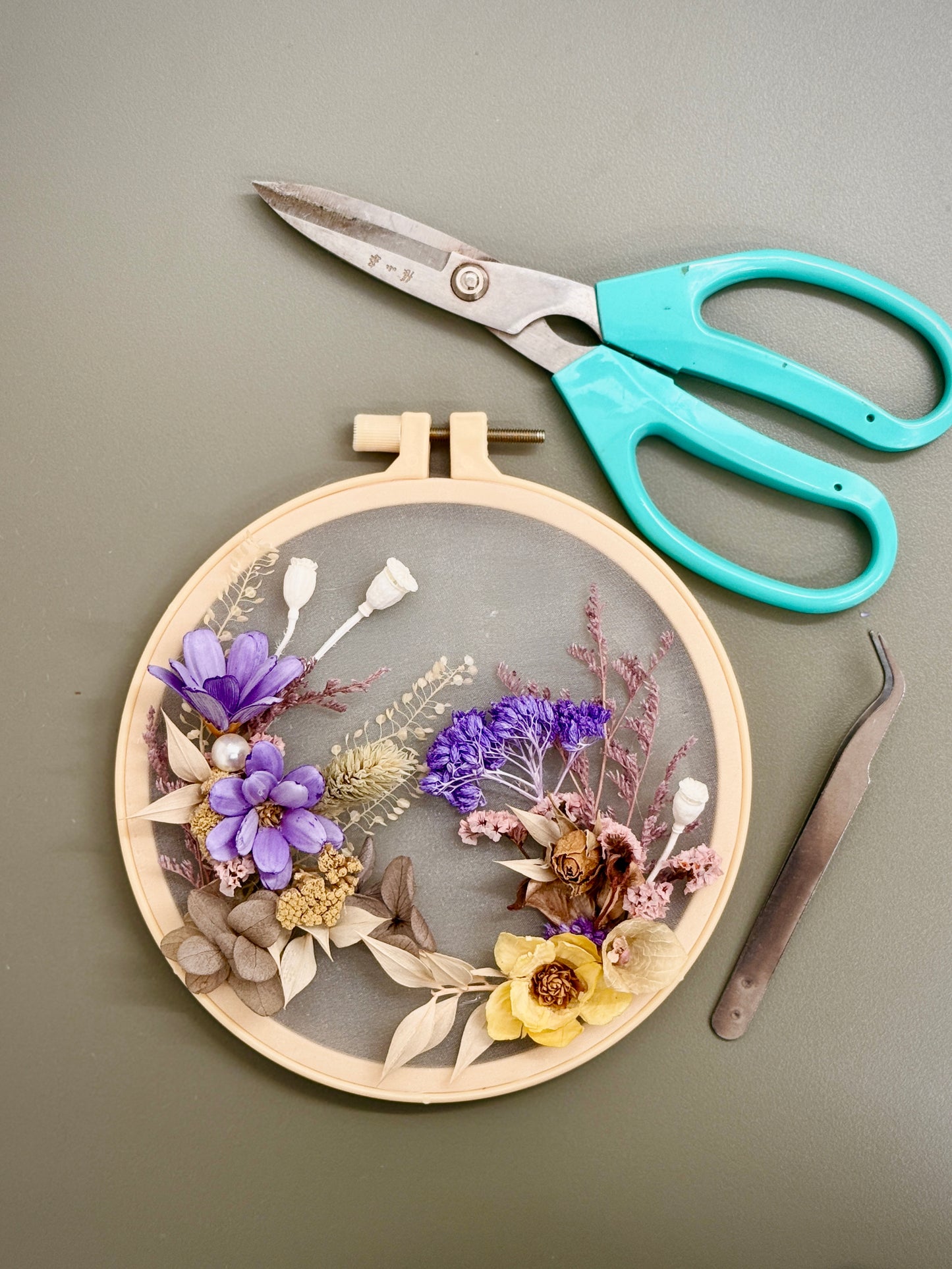 Qixi Embroidery Floral Hoop Making Workshop - Leeds Exclusive