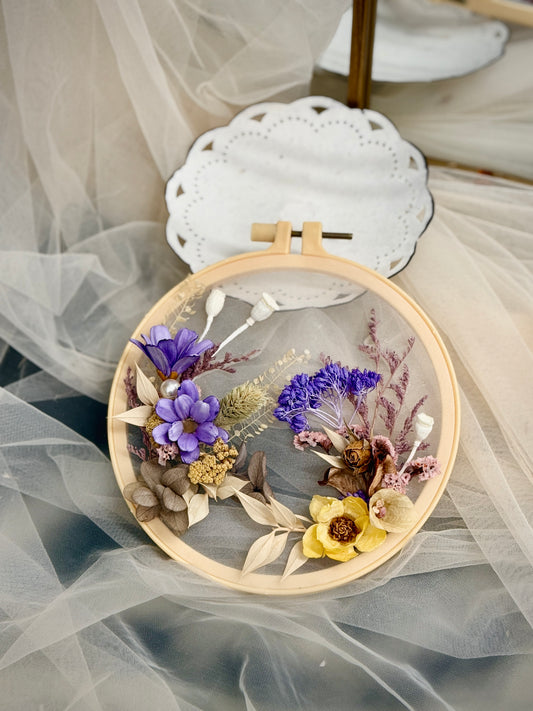Qixi Embroidery Floral Hoop Making Workshop - Leeds Exclusive
