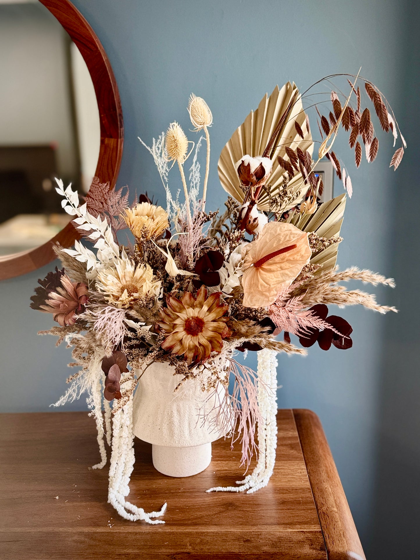Bohemian Dried floral display - Large