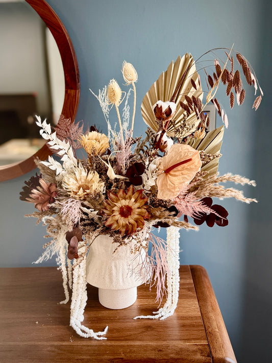 Bohemian Dried floral display - Large