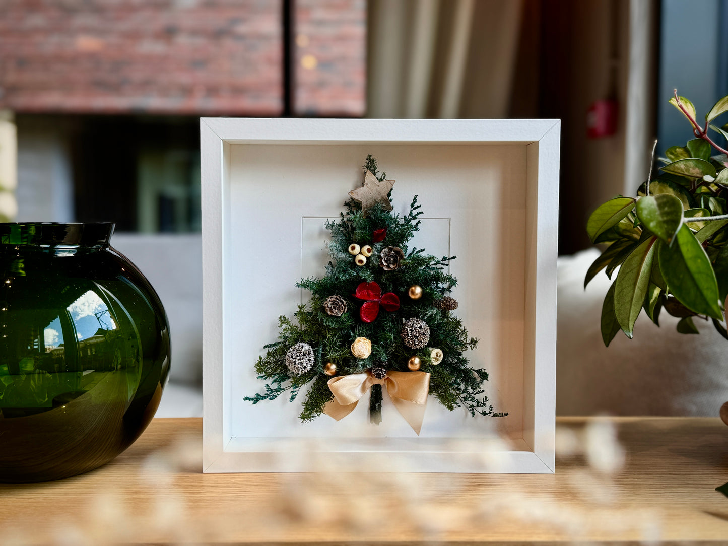 Preserved Cedar Christmas Tree Photo Frame Workshop