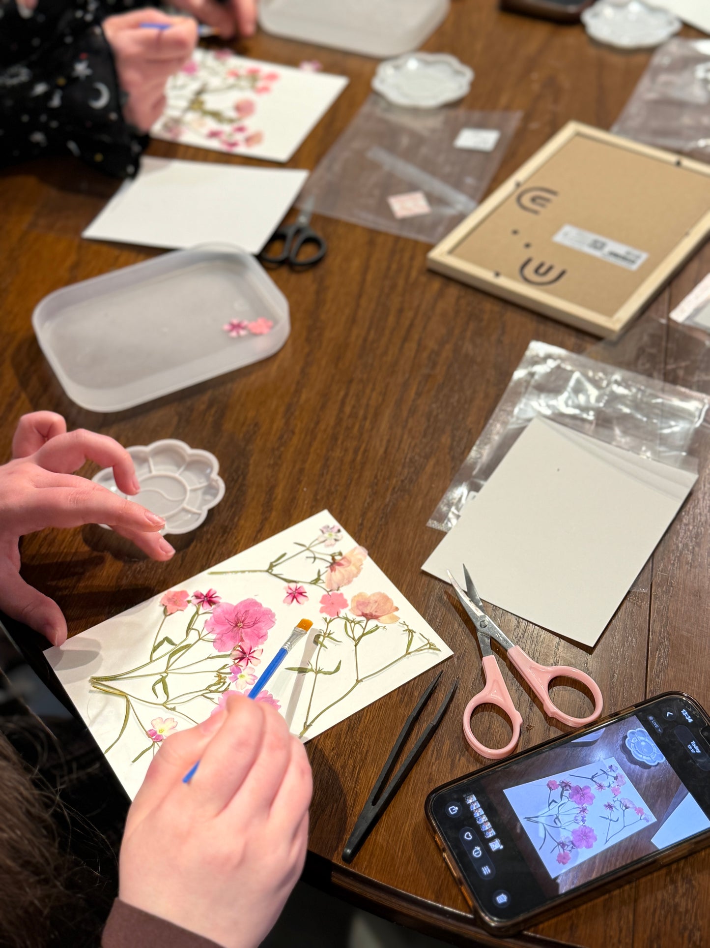 Pressed Botanical Frame Making Workshop