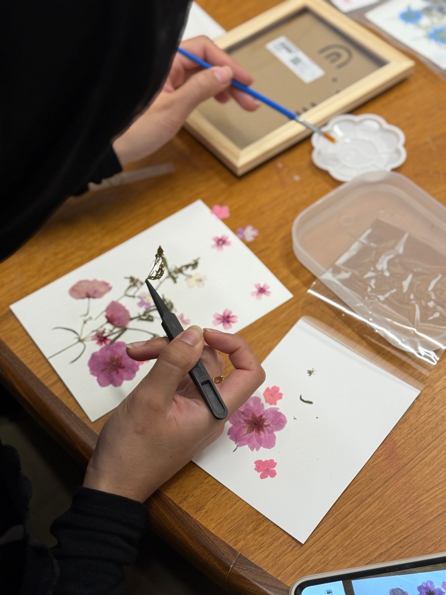 Pressed Botanical Frame Making Workshop