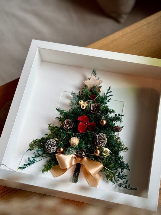 Preserved Cedar Christmas Tree Photo Frame Workshop