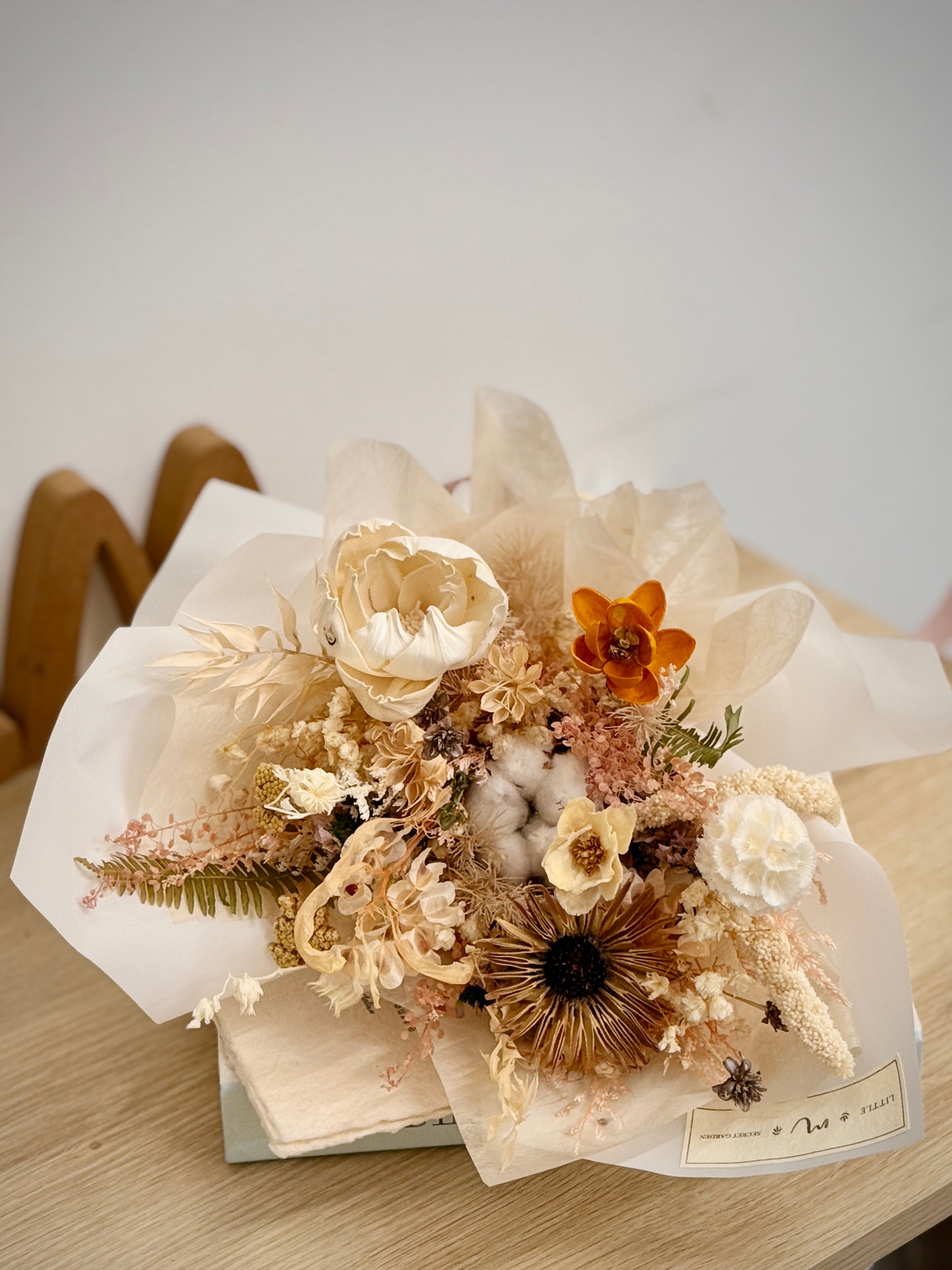 Korean-Style Dried Flower Fundamental Training Course (3 lessons)