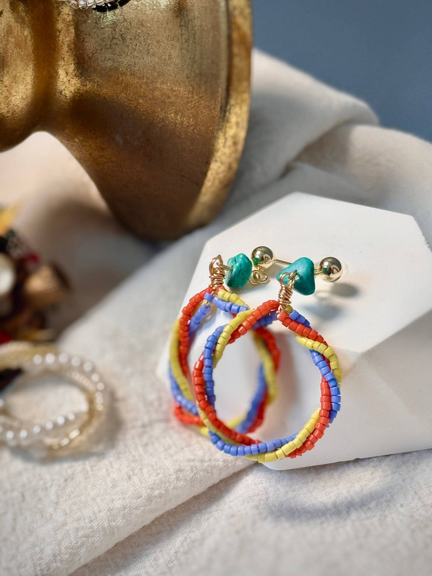 Christmas Handmade Earrings & Pine Cone Ornament Workshop