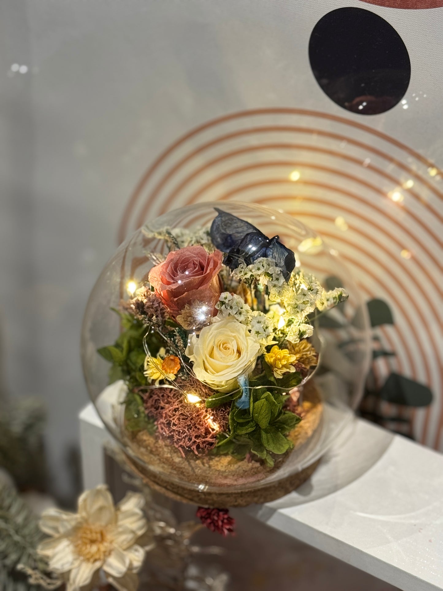 Preserved Flower Crystal Light Ball Making Workshop